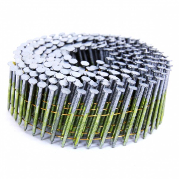 Airco Coil Nail Wire Collated 56x2.5mm, Ring Shank, Mech Galv (Coil 300)